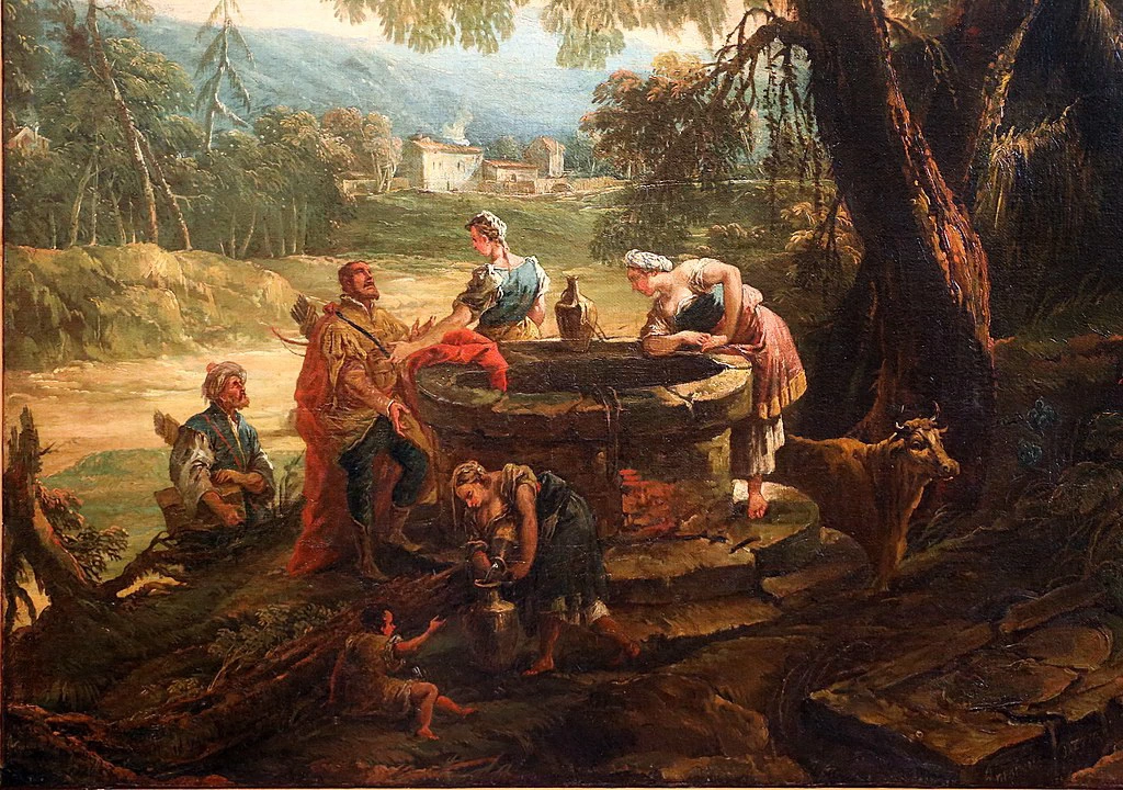 Rebecca al pozzo - dettaglio